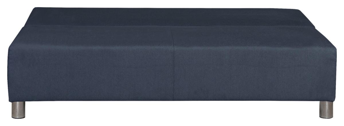 Kanapé Ibiza - szürke, Romantik / Landhaus, faalapú anyag/textil (190/90/85cm)