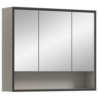 Spiegelschrank Bagno Kaschmir B: 80 cm - Kaschmir, MODERN, Holzwerkstoff/Metall (80/68/19cm) - MID.YOU