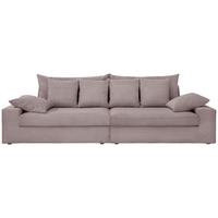 4-Sitzer-Sofa Avellino Rosa - Schwarz/Rosa, MODERN, Textil (308/80/140cm) - Livetastic