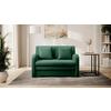 Schlafsofa Ario Grün, B: 244 Cm - Schwarz/Grün, Design, Textil (244/97/97cm) - MID.YOU