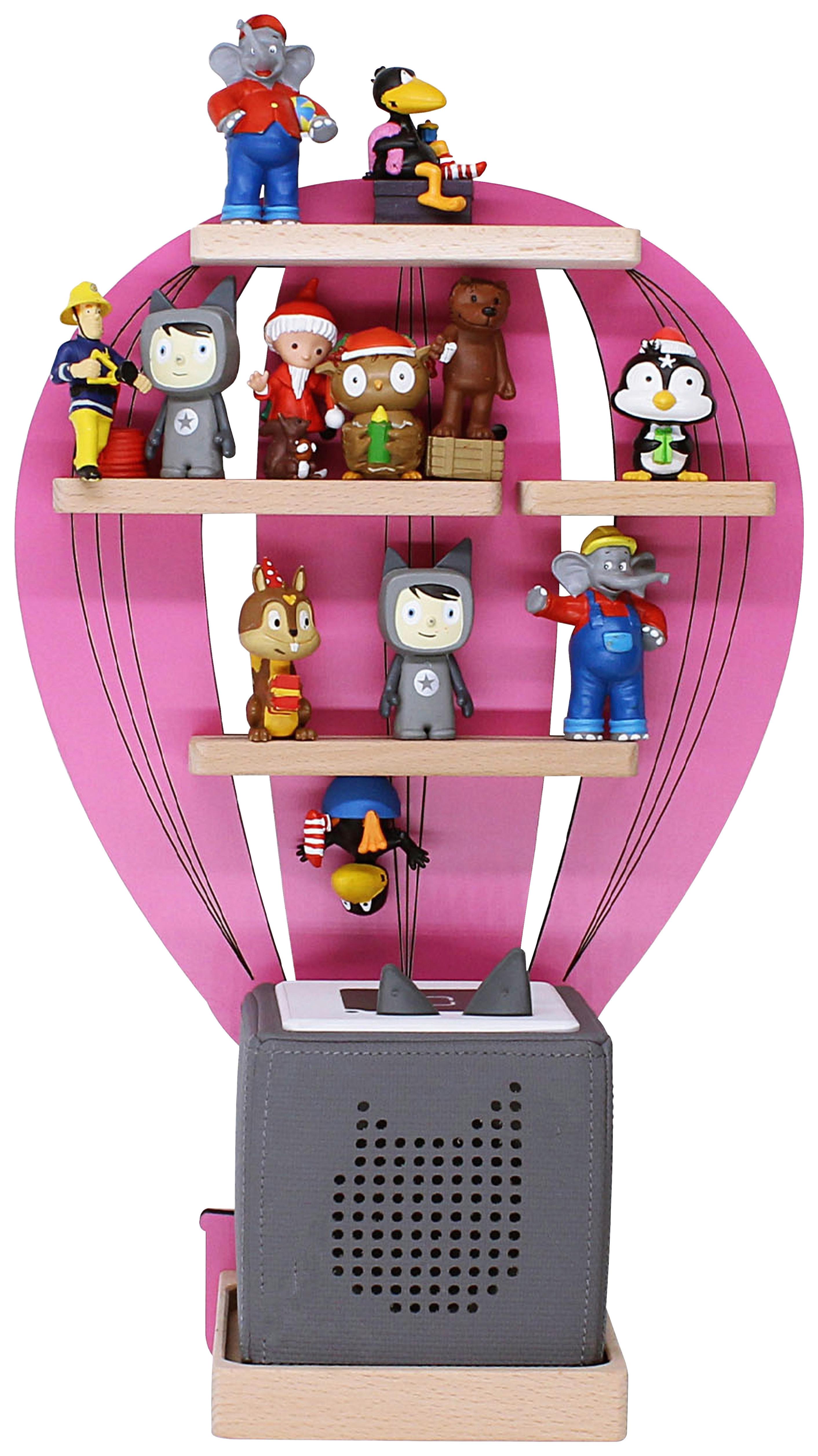 Kinderregal Boarti Rosa B: 30 cm - Rosa, MODERN, Holzwerkstoff (30/48/19cm) - Livetastic