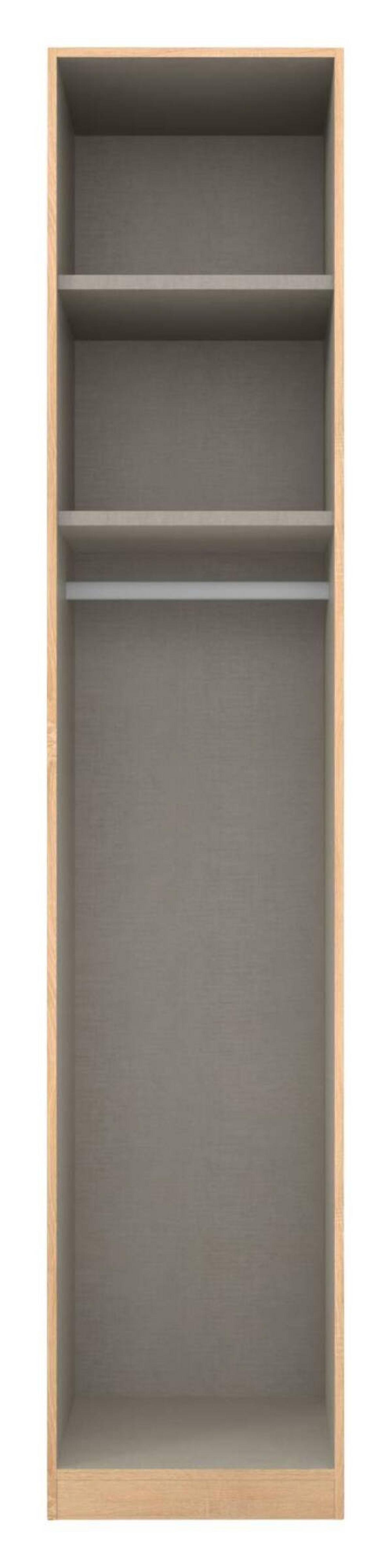 Drehtürenschrank B: 47 cm Alabama, Sonoma Eiche Dekor - Sonoma Eiche, MODERN, Holzwerkstoff (47/229/54cm) - Rauch Möbel