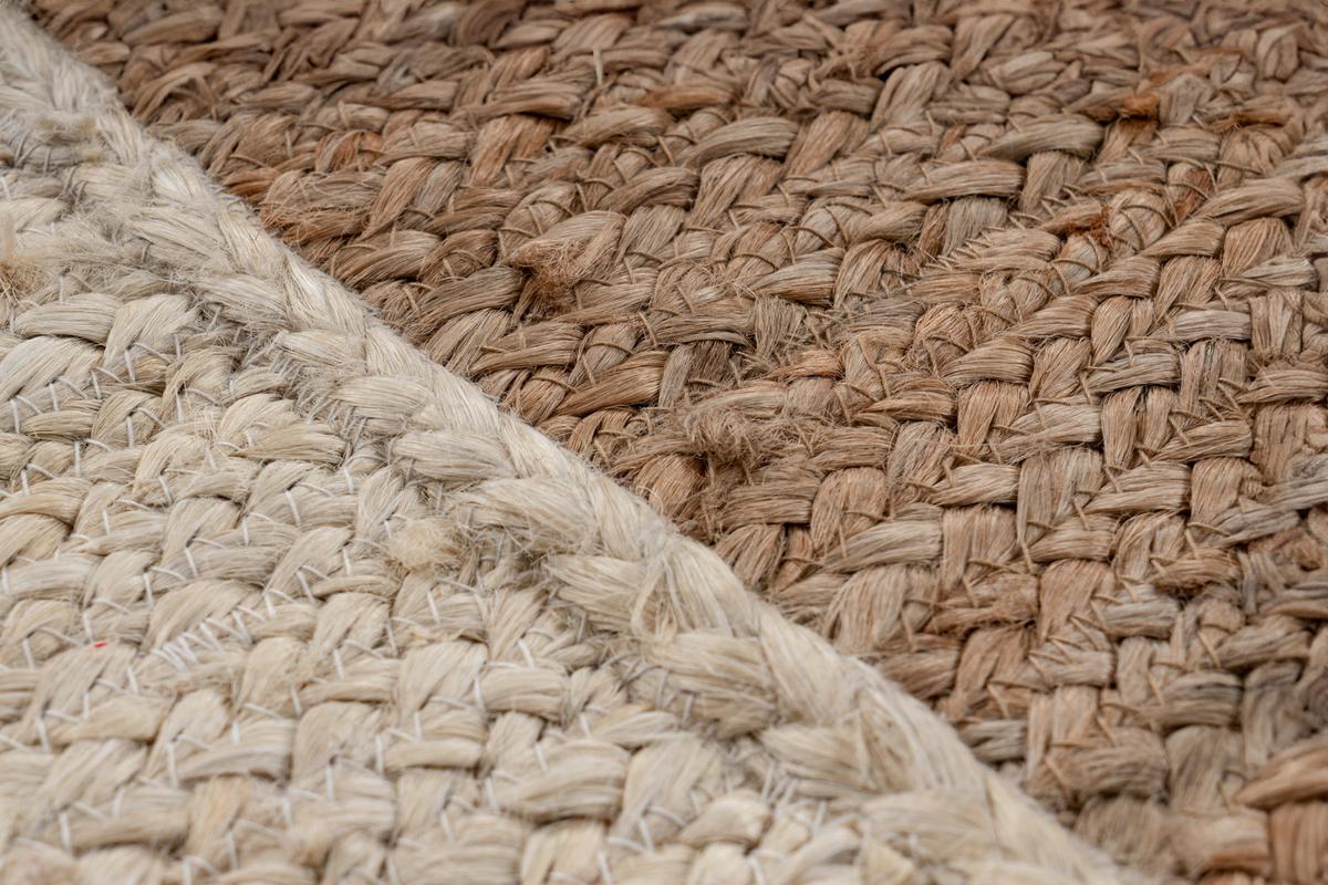 Flachwebteppich My Cottage 445 Ivory 160x230 - Weiß, Basics, Textil (160/230cm) - Obsession