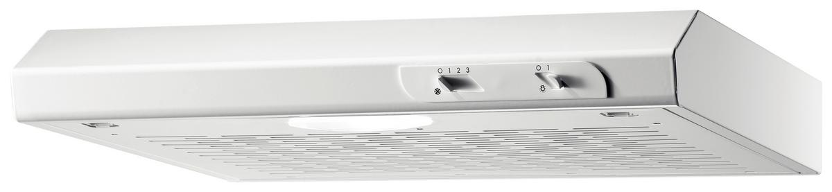 Dunstabzugshaube Respekta Suna 60 Cm - Weiß, Trend, Metall (60/7,6/47cm) - Respekta