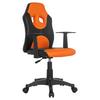 Jugenddrehstuhl Kid Racer Al Orange/schwarz - Schwarz/Orange, Basics, Kunststoff (54/90-100/48cm) - MID.YOU