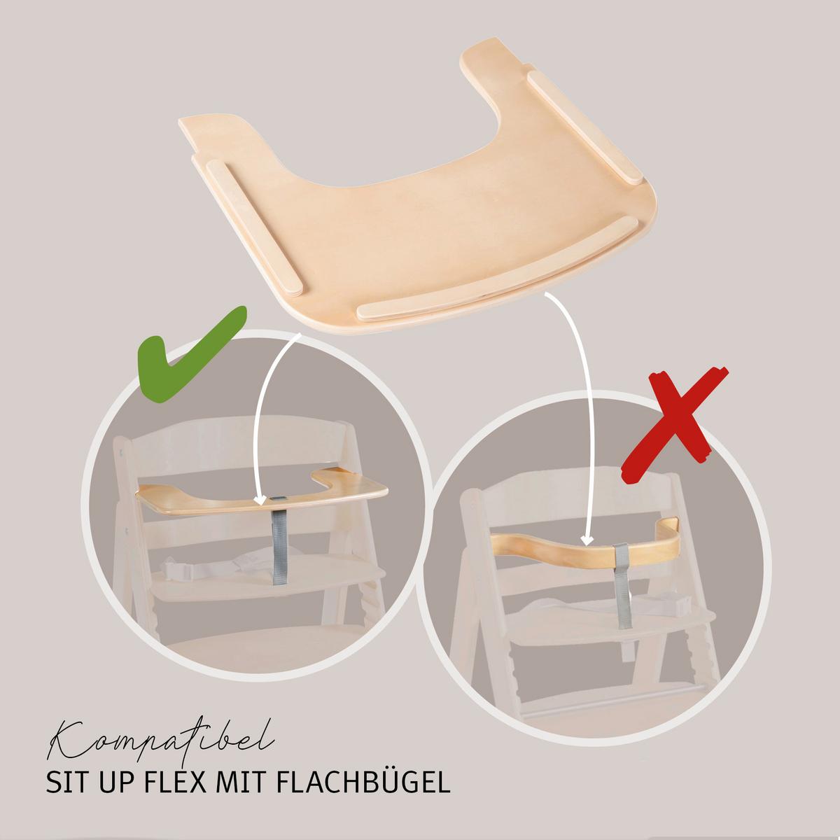 Essbrett mit Schutzkanten natur - Naturfarben, Basics, Holzwerkstoff (42/2/40cm) - Roba