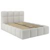 Polsterbett Cloudy Creme, Lf: 140x200 Cm - Creme, Trend, Holz/Holzwerkstoff (140/200cm) - Luca Bessoni