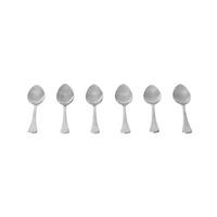 Kaffeelöffel Angela 6er-set L: Ca. 11,8 Cm - Edelstahlfarben, KONVENTIONELL, Metall (11,8cm) - Luca Bessoni