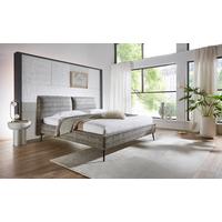 Polsterbett Infinity Liberty Grün 180x200cm - Schwarz/Grün, MODERN, Textil (180/200cm) - Livetastic