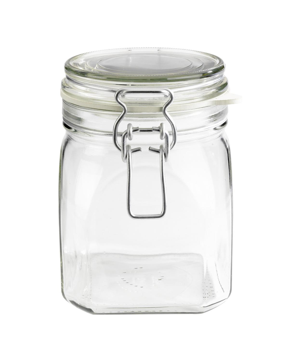 Einmachgläser 6er-set Gothika Versch. Größen, Auslaufsicher - Transparent, Basics, Glas - Mäser