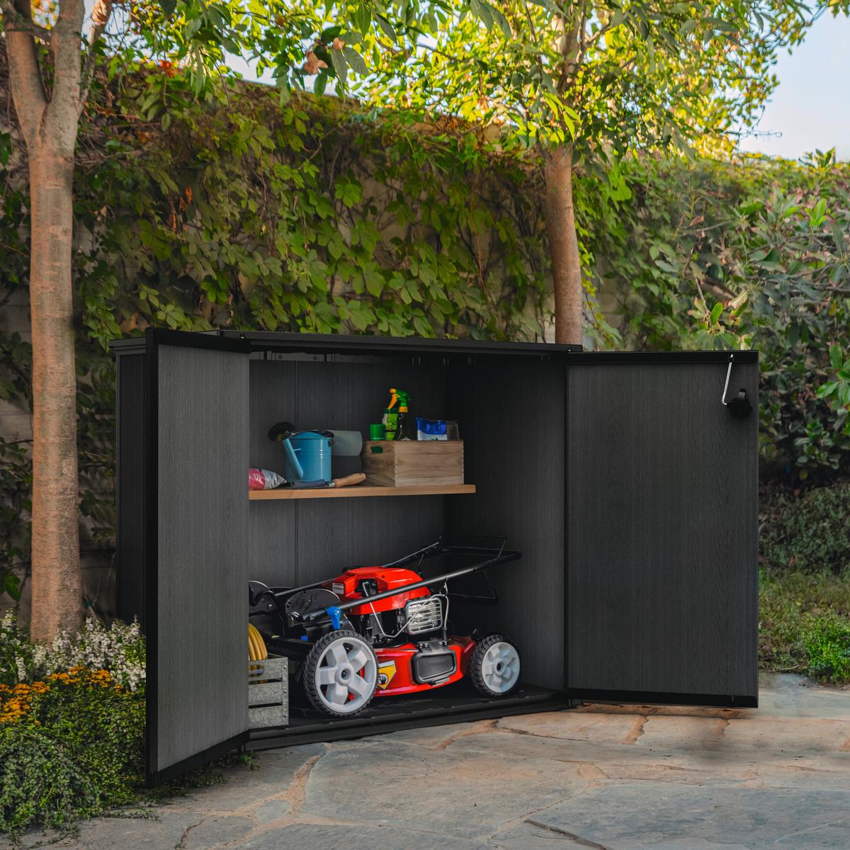 Kerti Ház Cortina Bella Kerti Tároló - (140/120/73,6cm)