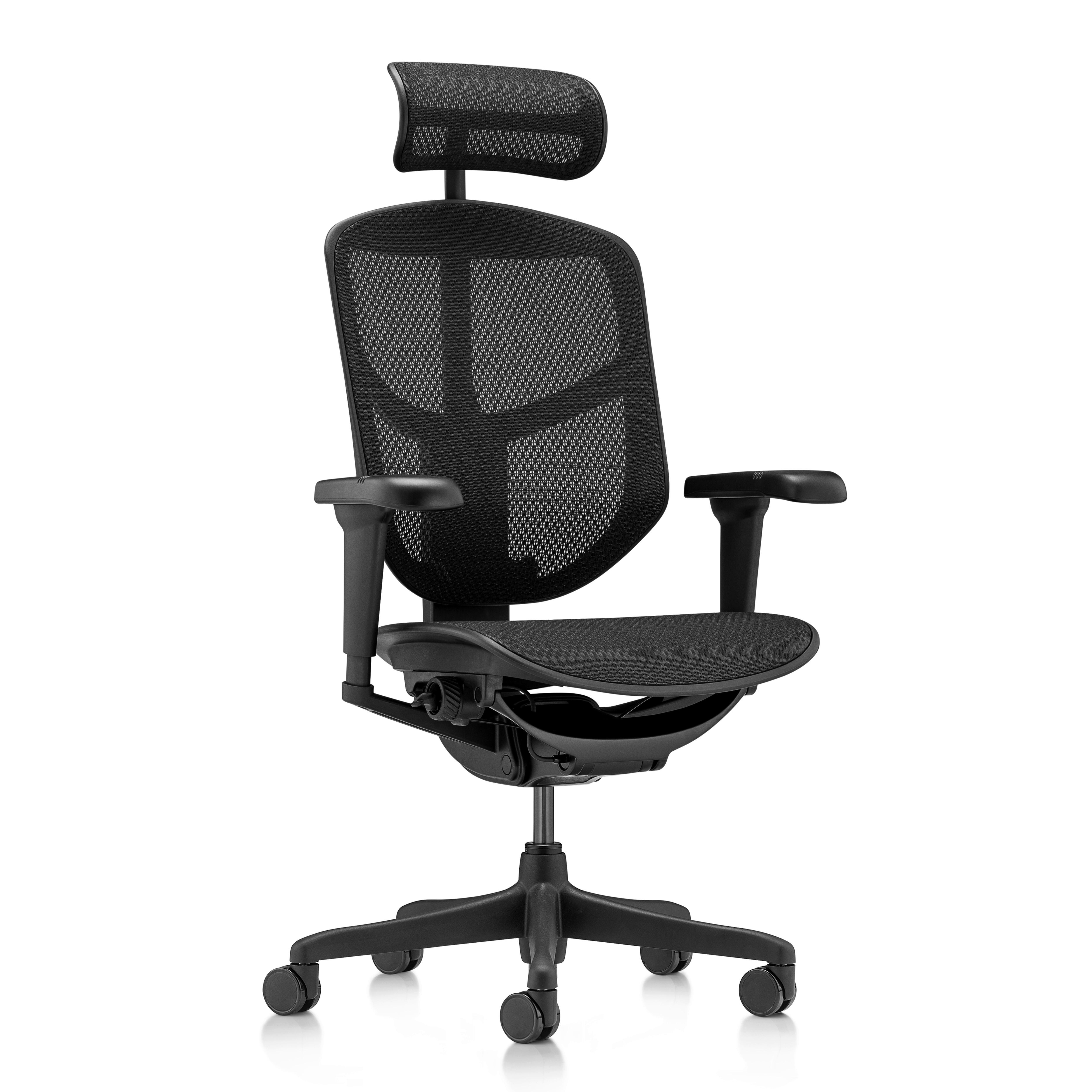 Drehstuhl Enjoy Ultra Gen Schwarz B: 71cm - Schwarz, MODERN, Kunststoff/Textil (71/140/70cm) - MID.YOU