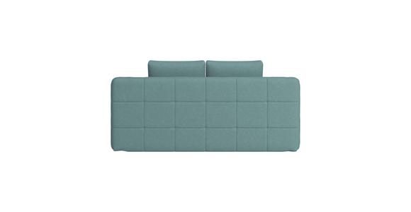Schlafsofa Alice - Türkis/Schwarz, MODERN, Textil (202/73-92/105cm) - Luca Bessoni