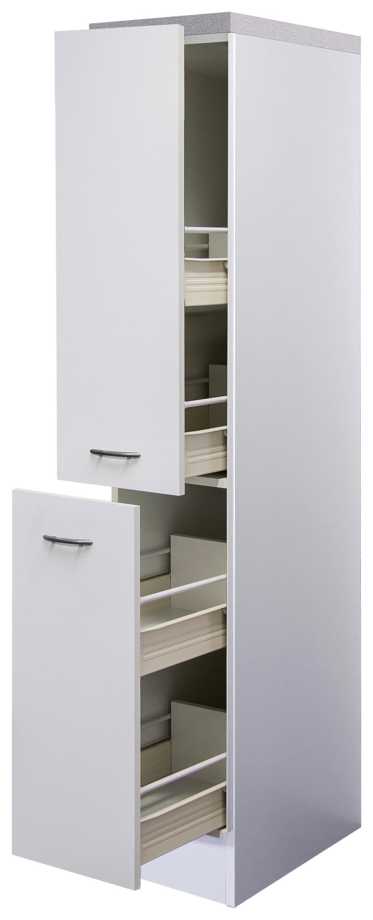 Apothekerschrank Wito Das 30 - Weiß, KONVENTIONELL, Holzwerkstoff (30/160,6/60cm) - FlexWell