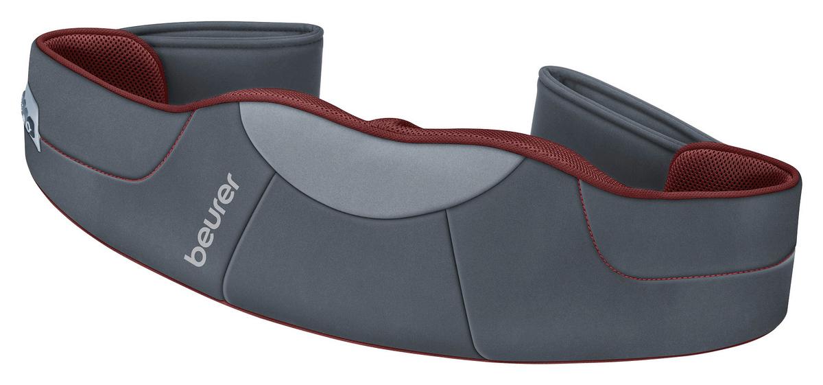 Massagegerät Gürtel mit Wärmefunktion - Grau, KONVENTIONELL, Kunststoff (40,8/17,7/18cm) - Beurer