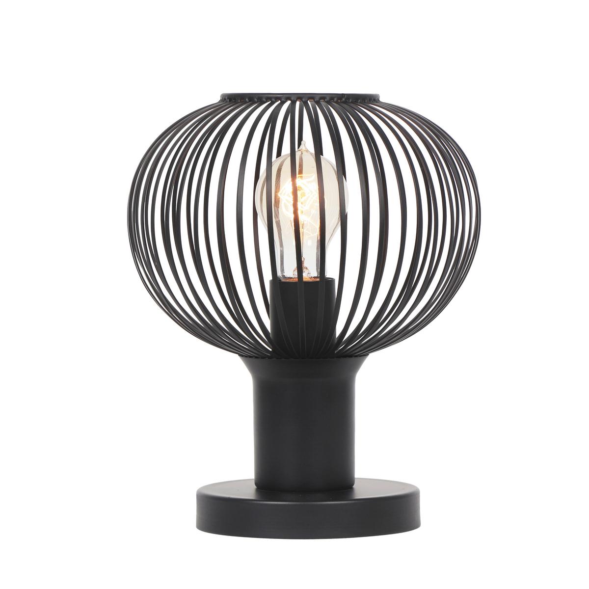 Tischleuchte 565700132 Gila - Schwarz, Design, Metall (23/28cm) - Trio Leuchten