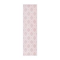 Läufer Rosa, BxL: ca. 80x300 cm - Rosa, KONVENTIONELL, Textil (80/300cm) - Kayoom