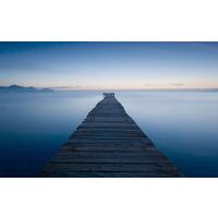 Fototapete Infinity - Blau, Trend, Textil (450/280cm)