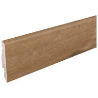 Sockelleiste Ontano Dark - Eichefarben, Basics, Kunststoff (240/5.8/1.2cm)
