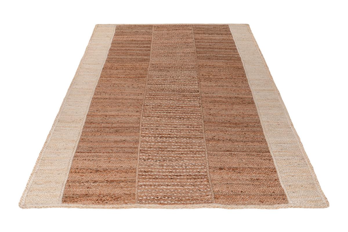 Flachwebteppich My Cottage 445 Ivory 160x230 - Weiß, Basics, Textil (160/230cm) - Obsession