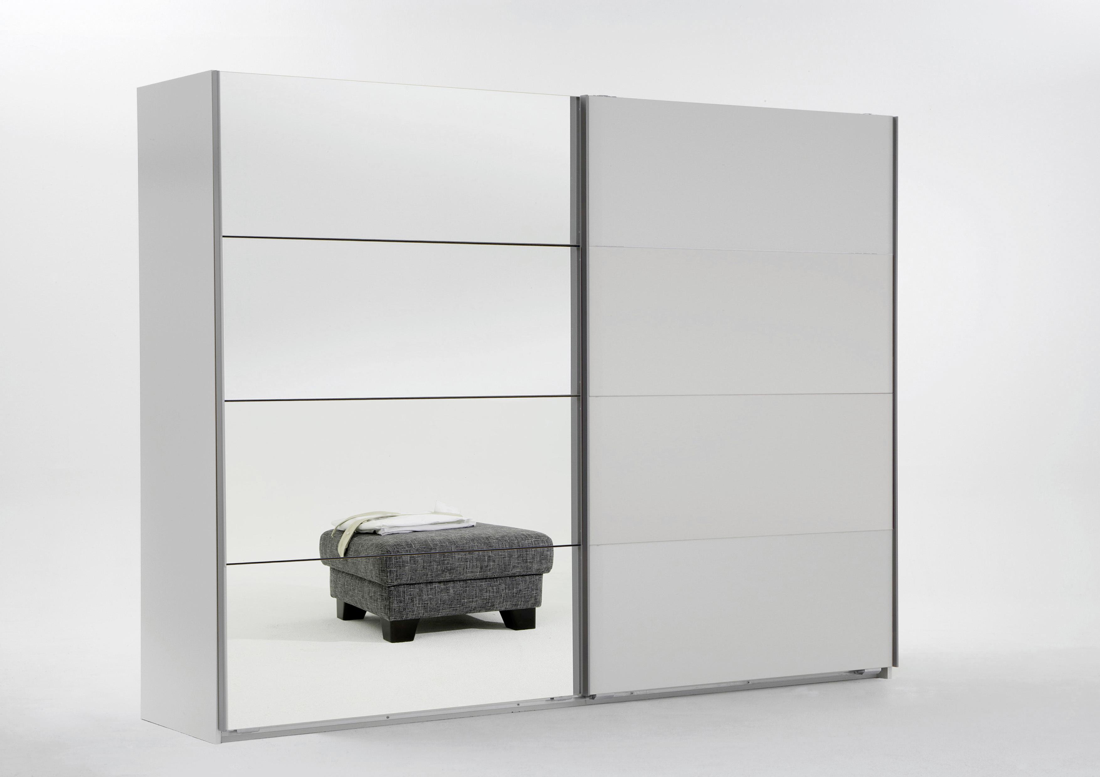 Skříň S Posuvnými Dveřmi Ernie - bílá, dřevo/kompozitní dřevo (225/210/64cm)