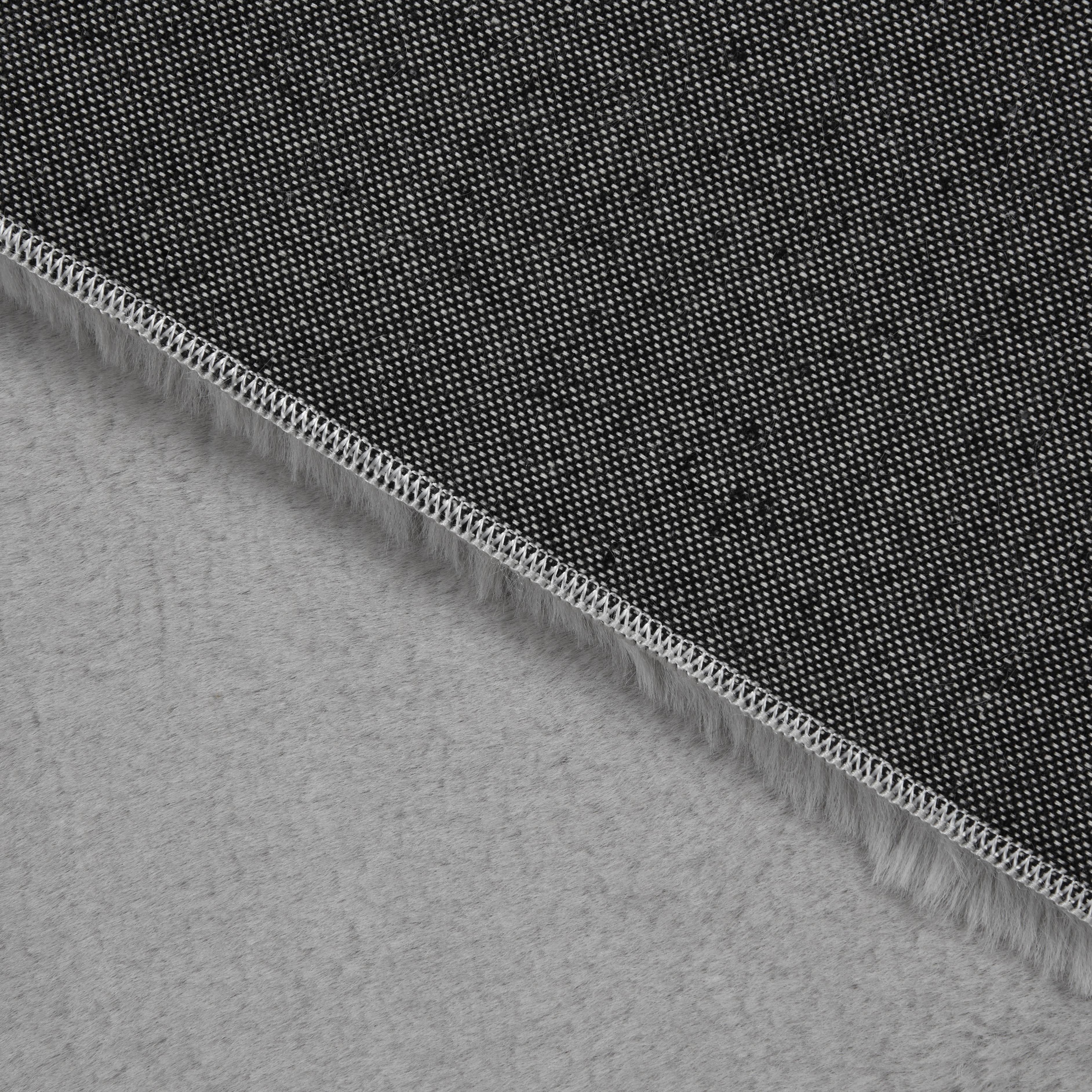 Tkaný Koberec Fuzzy 1, 80/150cm, Sivá - sivá, Moderný, textil (80/150cm) - Modern Living