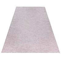 Flachwebteppich Pink Mambo 80x150 Cm Naturfaser - Pink, KONVENTIONELL, Textil (80/150cm)