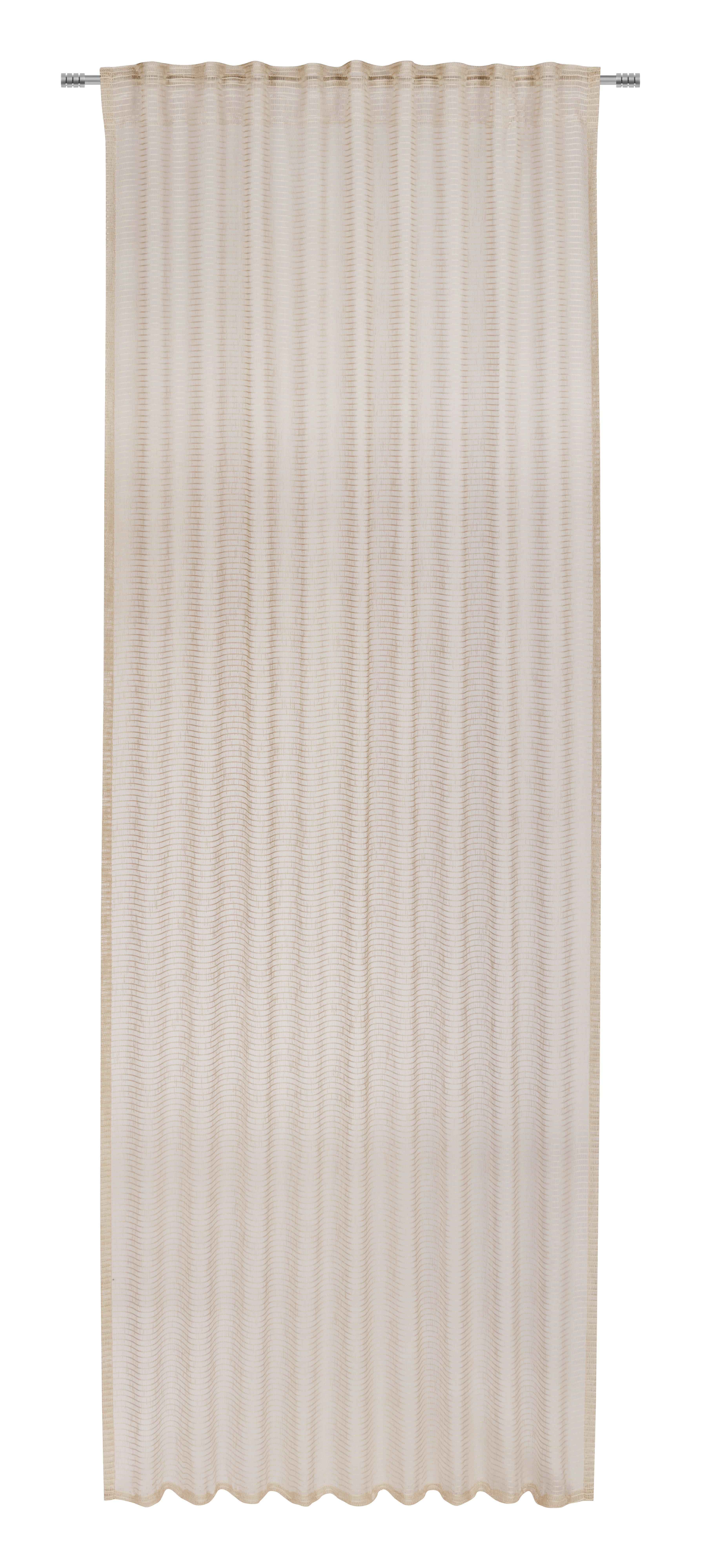 HOTOVÝ ZÁVĚS Luka, 135/245cm, přírodní - přírodní barvy, Konvenční, textil (135/245cm) - Premium Living