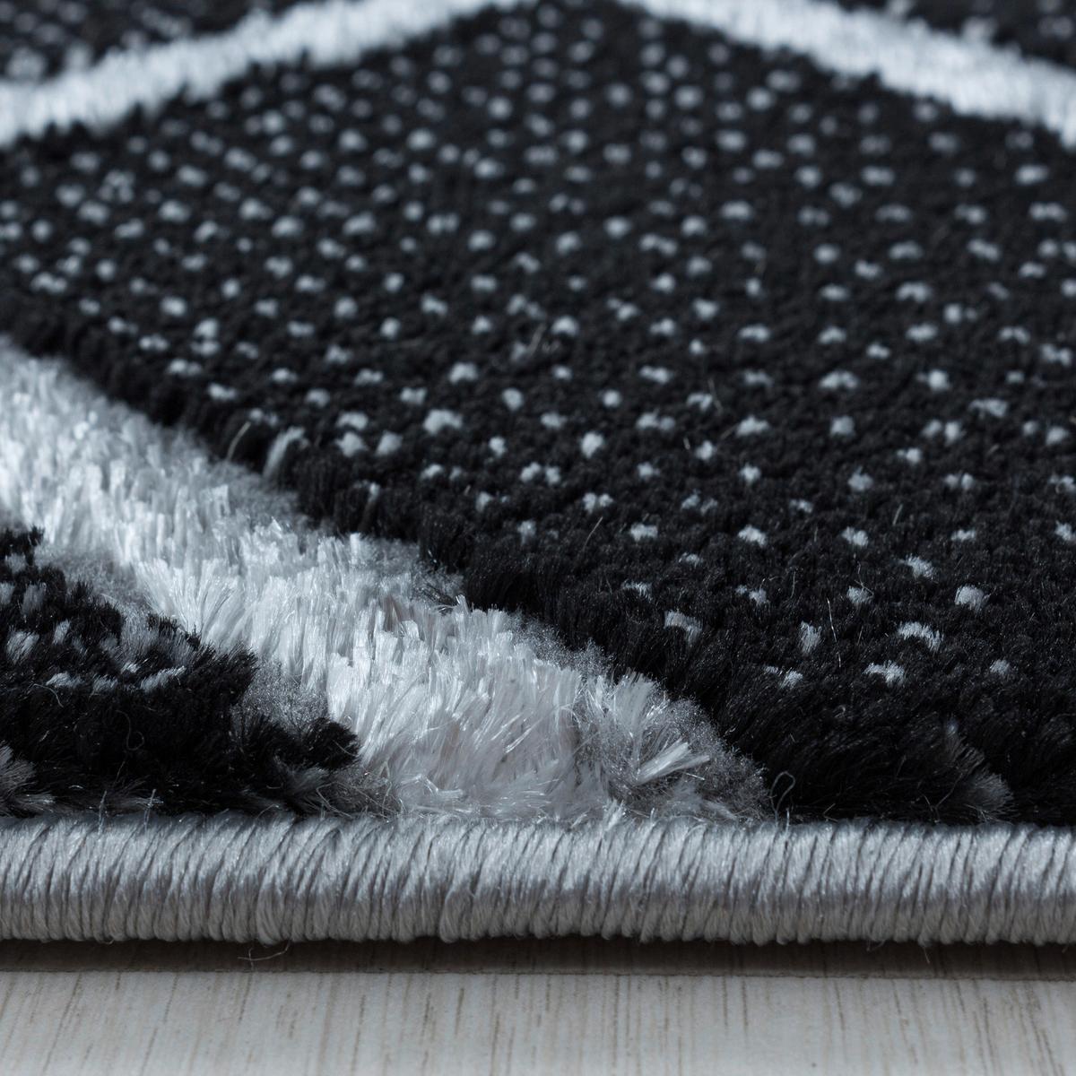 Webteppich Silber Naturfaser Naxos 160x230 cm - Silberfarben, Design, Textil (160/230cm)