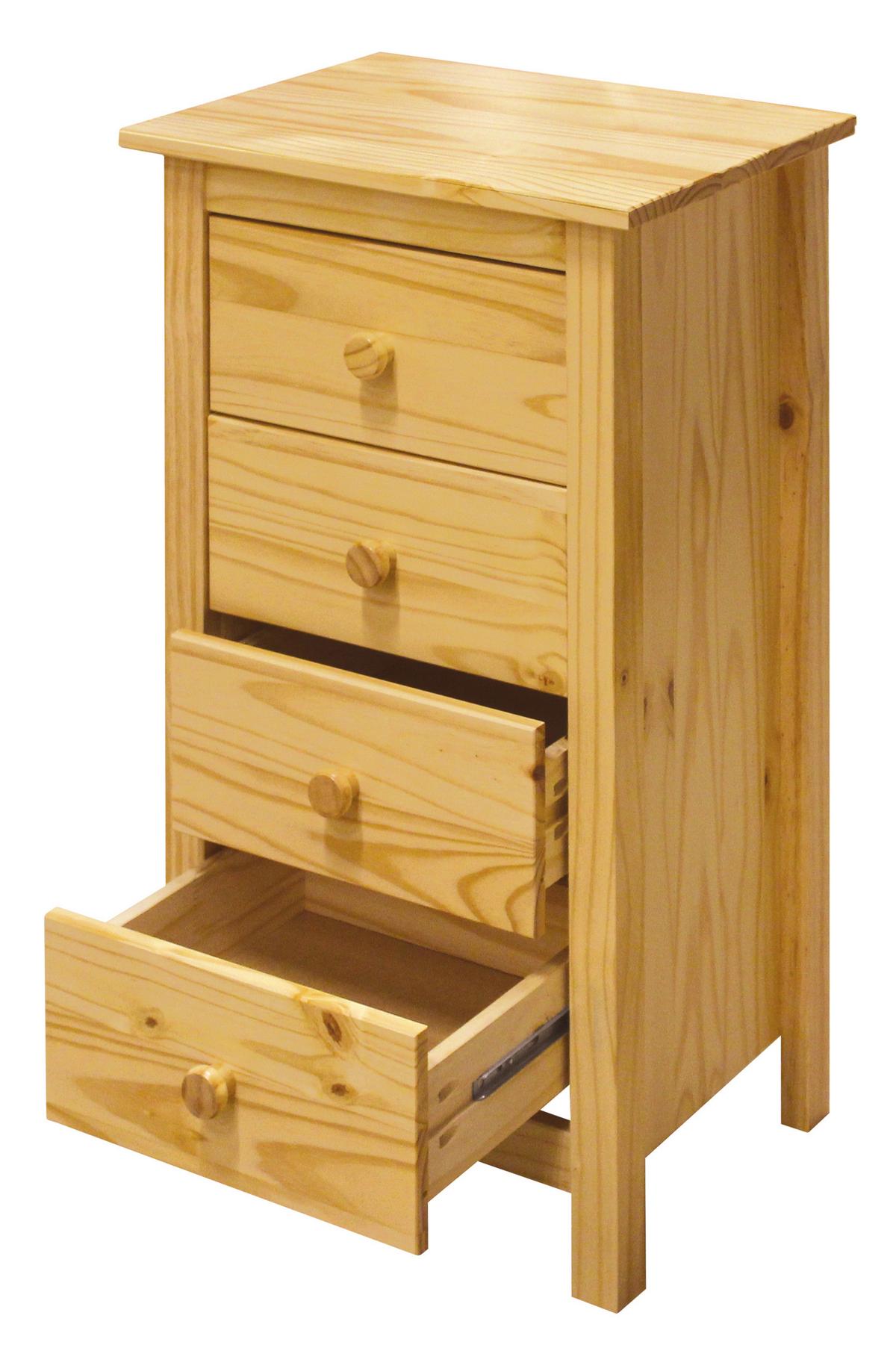 Kommode Naturfarben B: 46cm - Naturfarben, Natur, Holz (46/80/35cm) - Livetastic