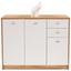 Komoda 4-you New Yuk05 - farby dubu/biela, Moderný, kompozitné drevo (109,1/85,4/34,6cm) Komoda 4-you New Yuk05 - farby dubu/biela, Moderný, kompozitné drevo (109,1/85,4/34,6cm)