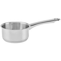 Kochtopf Alfred 0,65 L Edelstahl Mit Stiel - Edelstahlfarben, KONVENTIONELL, Metall (12/6cm) - James Wood