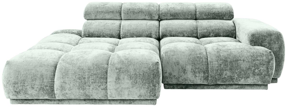 Ecksofa Chani Hellblau, Schenkel: 150x239 cm - Hellblau, MODERN, Textil (150/239cm) - MID.YOU