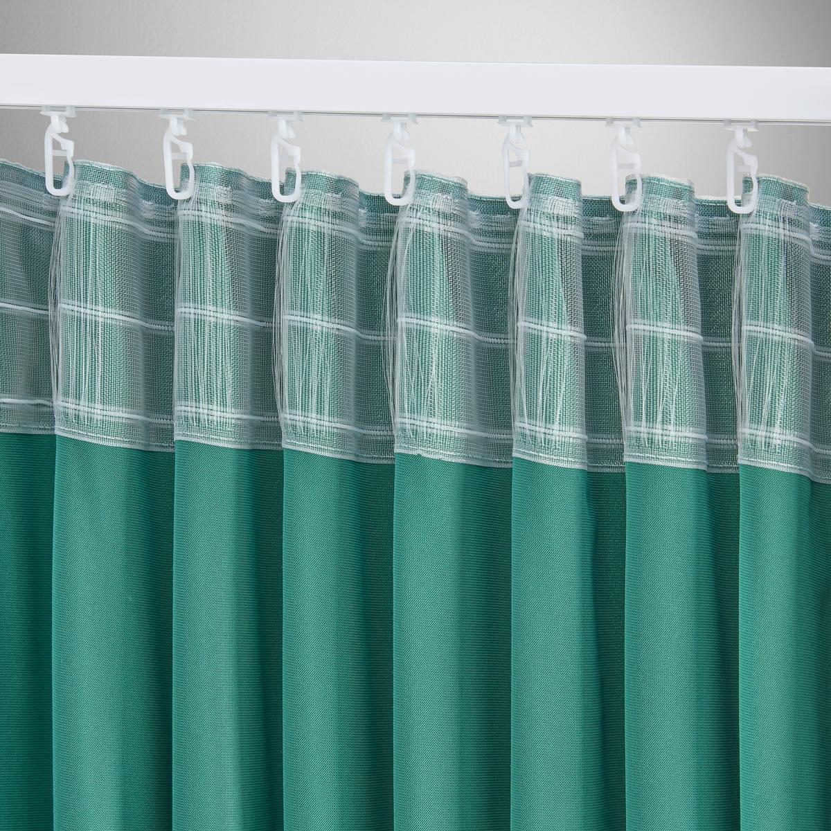Hotový závěs Bianca, 140/245cm - tmavě zelená, Konvenční, textil (140/245cm) - Modern Living