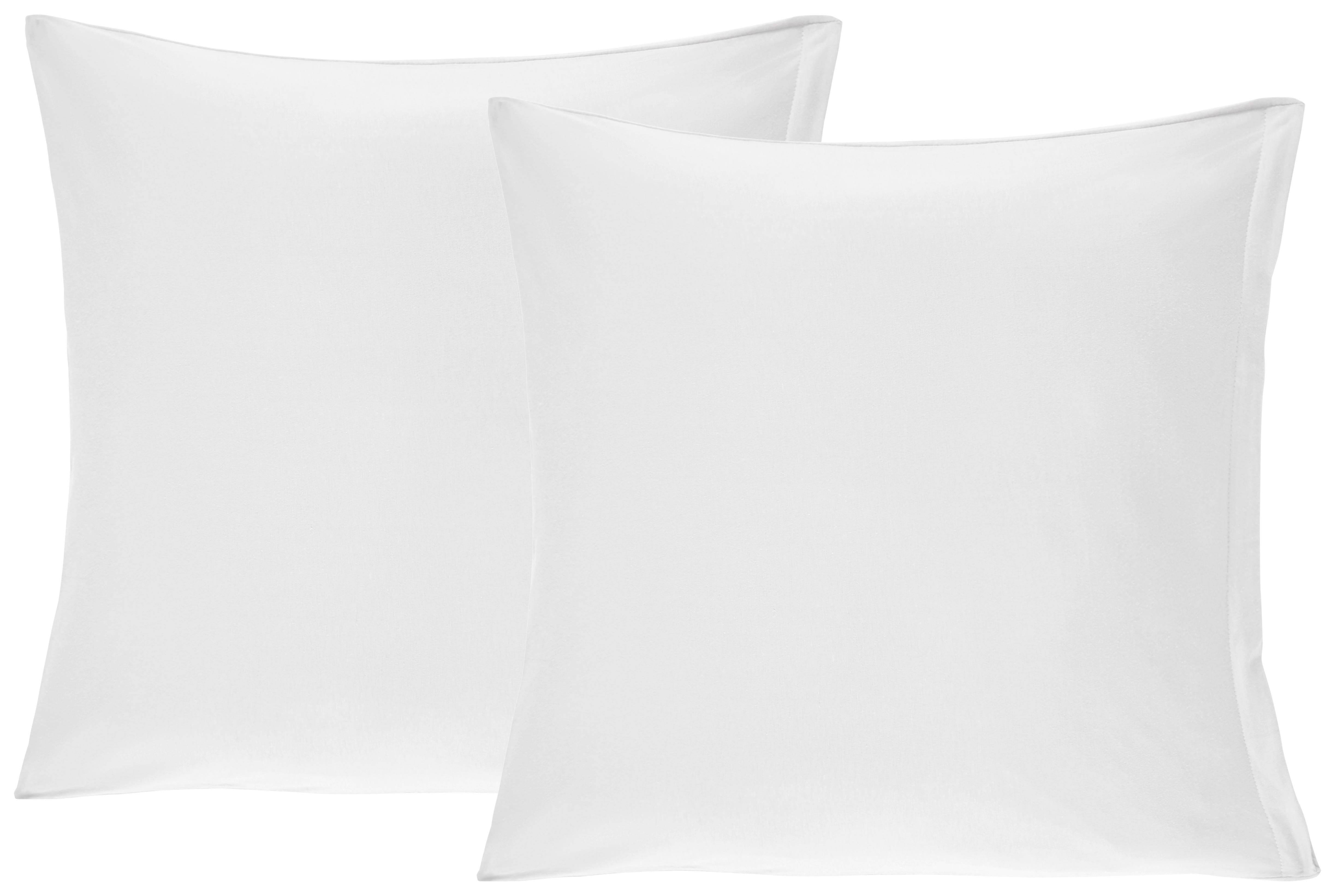 Díszpárnahuzat Kb. 40/40cm - fehér, Konventionell, textil (40/40cm) - Ele
