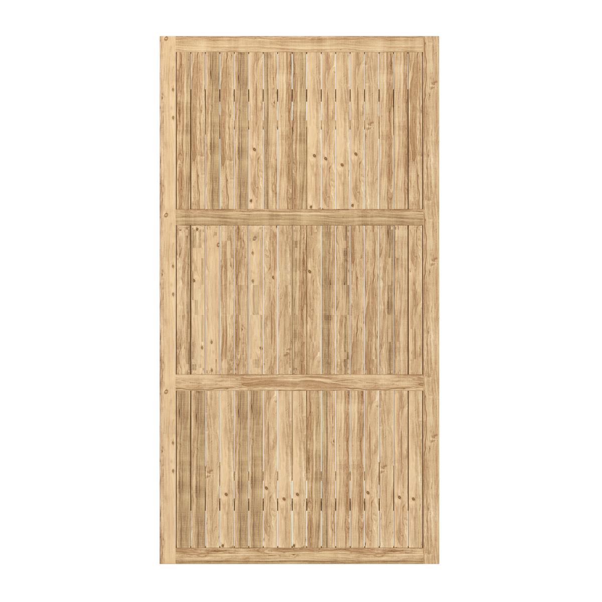 ZÁHRADNÁ SÚPRAVA SIMONE - farba akácie/svetlosivá, Modern, drevo/textil - Bessagi Garden