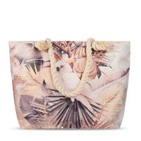 Strandtasche Pippa Braun Taupe Beige 43x60cm - Taupe/Beige, KONVENTIONELL, Textil (43/60cm)