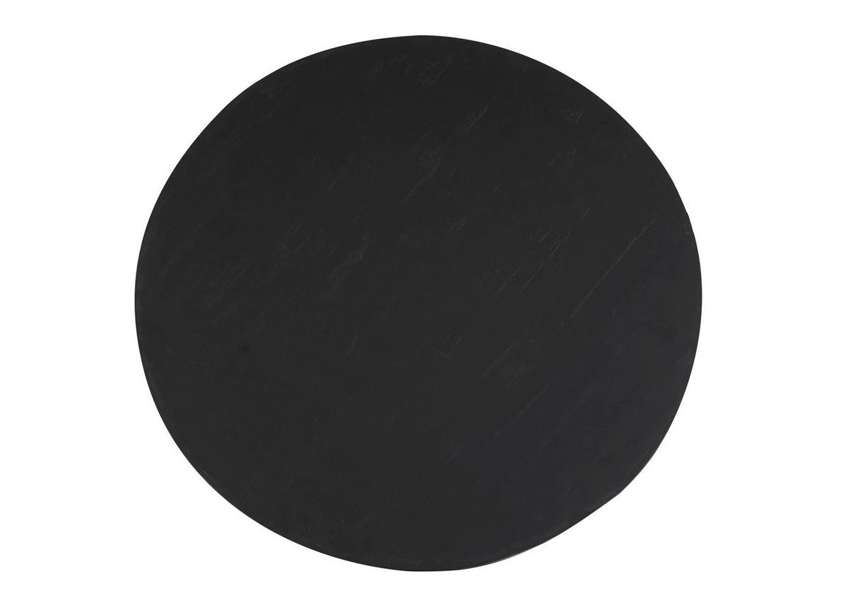 Jedálenský stôl PARIS 120 - čierna, Modern, kompozitné drevo (120/76cm) - Mömax