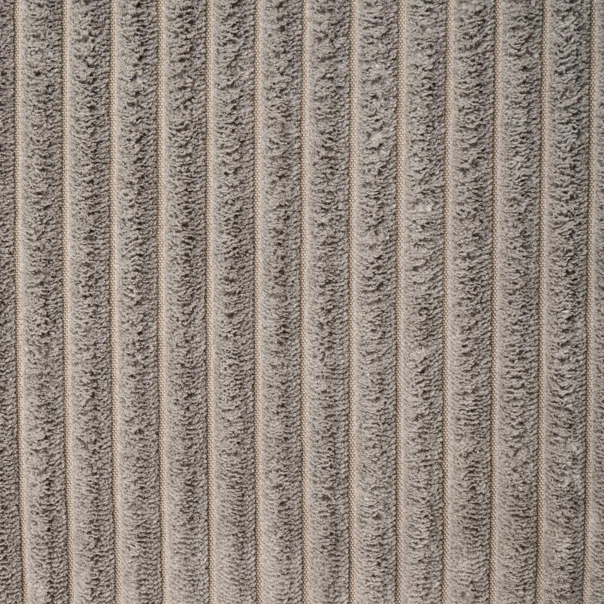 Sitzbank Chios mit Lehne Cord Dunkelgrau, B: 140 cm - Dunkelgrau/Schwarz, KONVENTIONELL, Textil/Metall (140/90/62cm) - MID.YOU