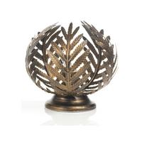 Tischleuchte 4996/Lpb - Bronzefarben, Natur, Metall (25/25cm)