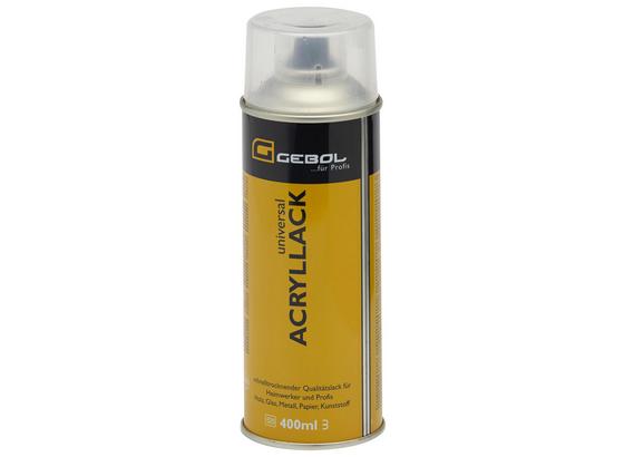 Acryl-Glanzlack Klar - Klar, KONVENTIONELL (25cm) - GEBOL Acryl-Glanzlack Klar - Klar, KONVENTIONELL (25cm) - GEBOL