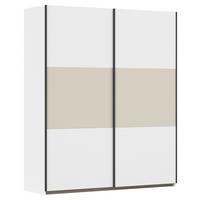 Schwebetürenschrank Neo Weiß Champagner B: 175 Cm - Champagner/Weiß, MODERN, Holzwerkstoff (175/210/59cm) - Rauch Möbel