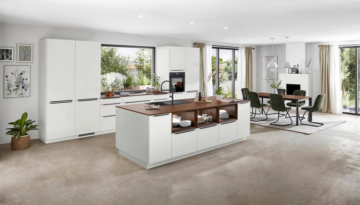 Einbauküche Nizza Frei Planbar Modernes Design - MODERN, Holzwerkstoff - Vertico