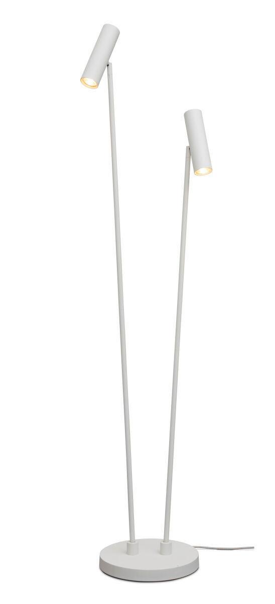 Stehleuchte Havana - Weiß, Trend, Metall (30/162cm) - It's about Romi
