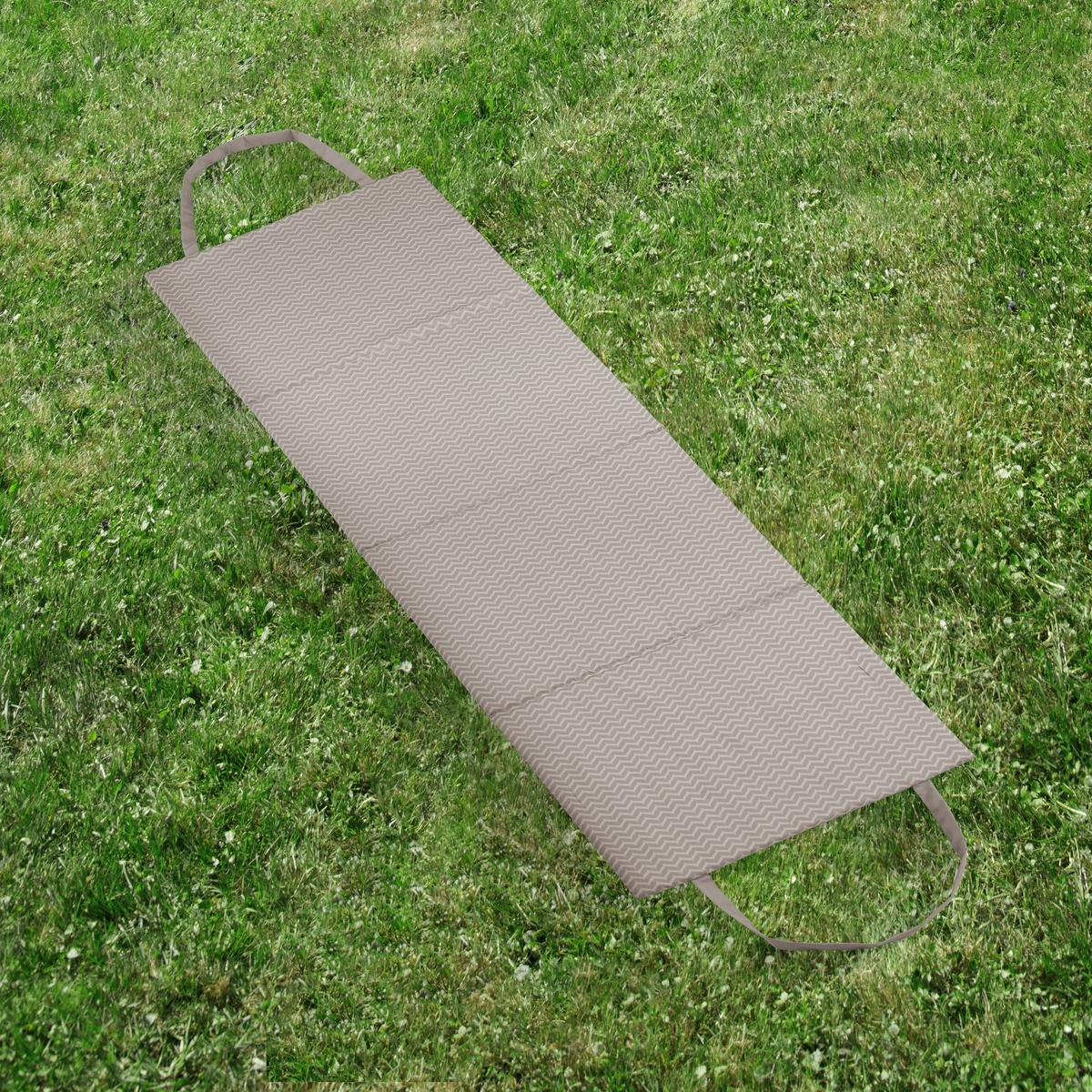 Napozóágypárna Meila Kb. 50/160cm - szürke, Modern, textil - Luca Bessoni