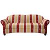 2,5-Sitzer Torello Rot - Wengefarben/Rot, KONVENTIONELL, Textil (198/84/80cm) - Livetastic