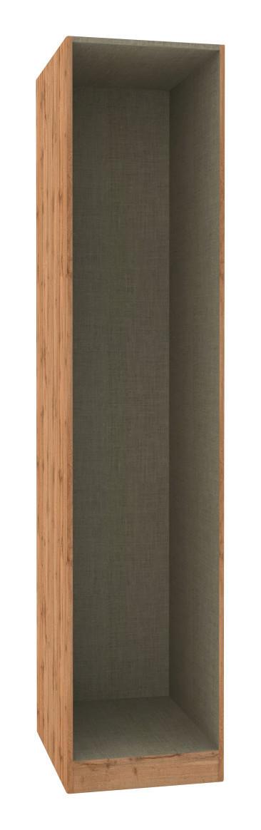 KORPUS ŠATNÍKOVEJ SKRINE UNIT - bahenná hnedá/dub wotan, Modern, kompozitné drevo (45,6/210/56,5cm) - Ondega