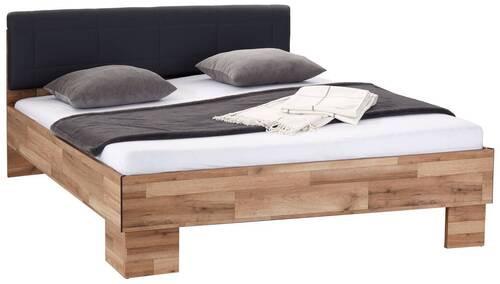 Futonbett 180x200 cm James Eiche Dekor/Graphit - Eichefarben/Graphitfarben, KONVENTIONELL, Holzwerkstoff/Textil (180/200cm) - James Wood