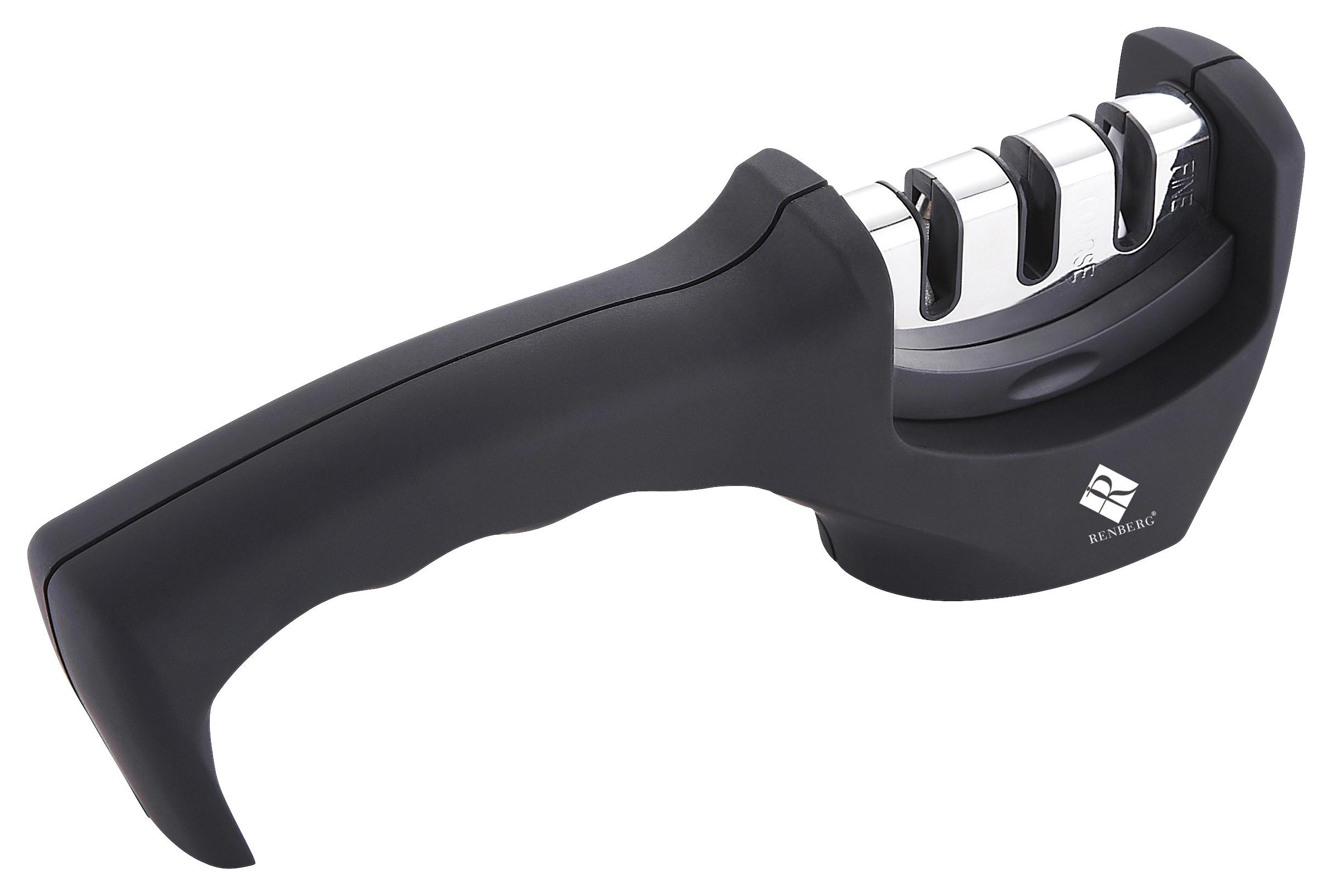 Messerschärfer Problade Schwarz - Schwarz, Basics, Keramik/Kunststoff (21/8/4,6cm)