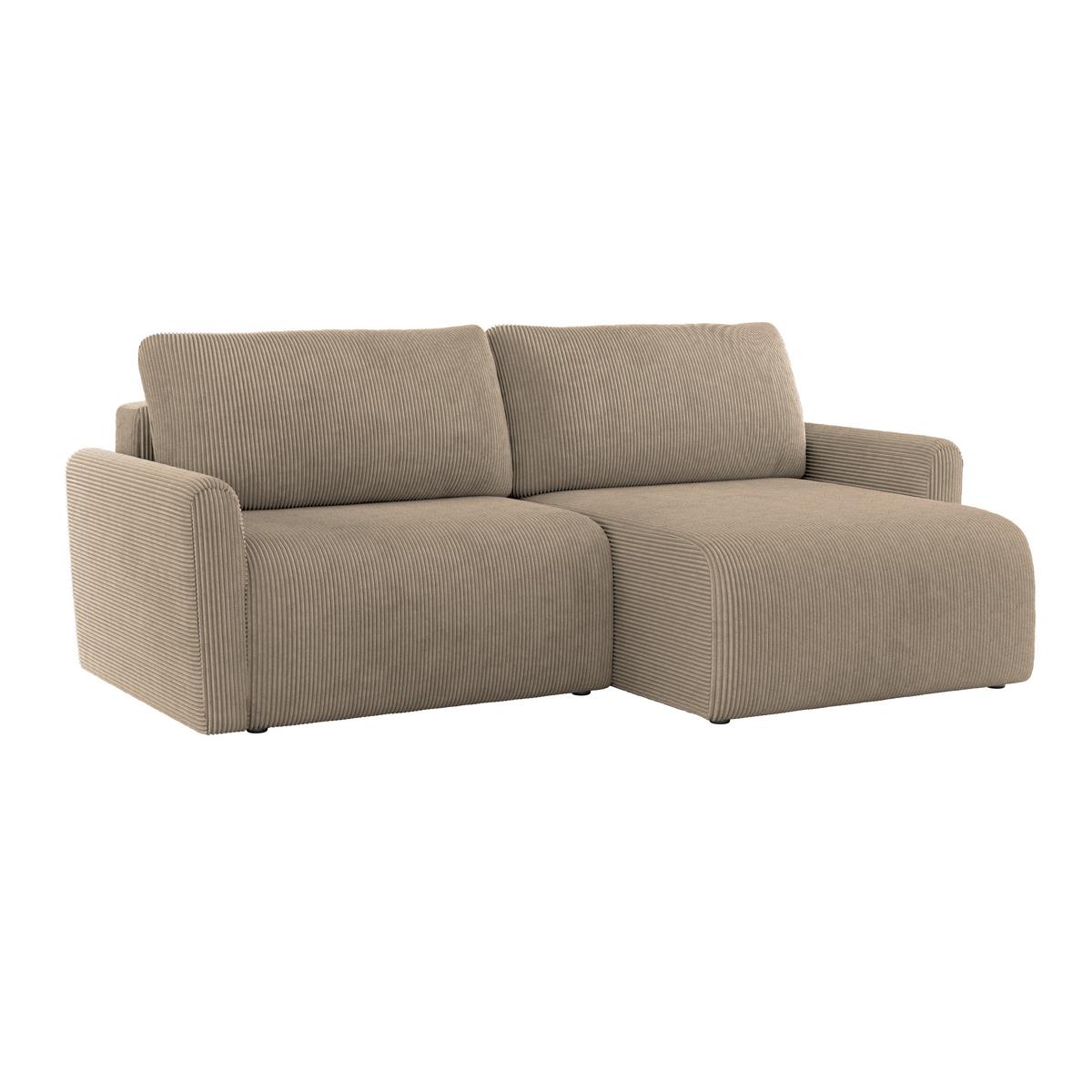 Ecksofa Josh Creme S: 229x146 Cm - Creme, Trend, Textil (229/146cm)